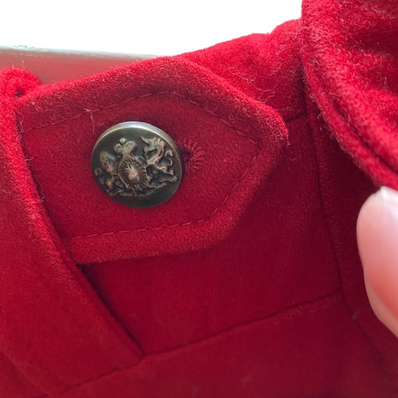 GUESS Military style Wool coat- size small - Picture 6 of 9